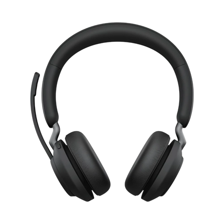 Jabra Evolve2 65 Stereo Wireless On-Ear Headset (Unified Communication, USB Type-C, Black) — Being Shipped