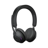 Jabra Evolve2 65 Stereo Wireless On-Ear Headset (Unified Communication, USB Type-C, Black) — Being Shipped