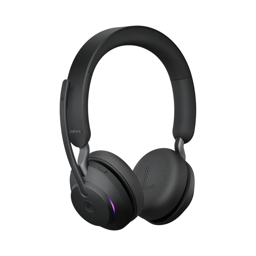 Jabra Evolve2 65 Stereo Wireless On-Ear Headset (Unified Communication, USB Type-C, Black) — Being Shipped