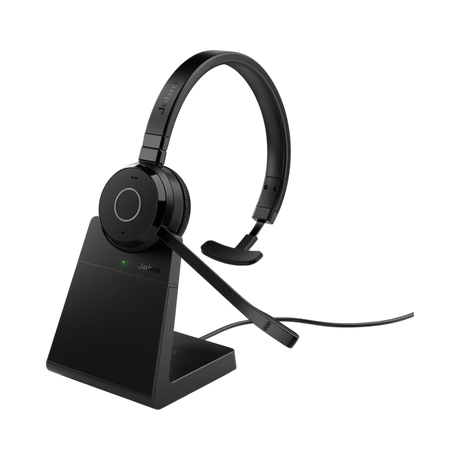 Jabra Evolve 65 TE USB-A UC Mono Wireless Headset with Stand — Being Shipped
