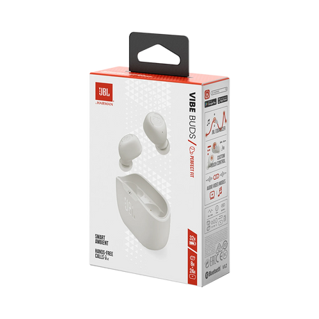 JBL Wave Buds True Wireless In-Ear Headphones (White) — Being Shipped