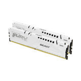 Kingston Fury Beast White 32GB DDR5 6800MT/s CL34 DIMM Gaming Memory Kit (2 x 16GB) — Being Shipped
