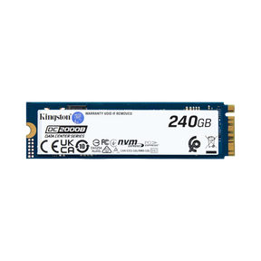 Kingston DC2000B 240GB M.2 2280 PCI Express NVMe 4.0 x4 Internal SSD — Being Shipped