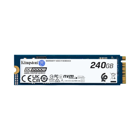 Kingston DC2000B 240GB M.2 2280 PCI Express NVMe 4.0 x4 Internal SSD — Being Shipped