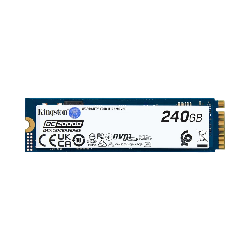 Kingston DC2000B 240GB M.2 2280 PCI Express NVMe 4.0 x4 Internal SSD — Being Shipped