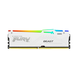 Kingston Fury Beast White RGB XMP 16GB DDR5 6400MT/s CL32 DIMM Gaming Memory Module — Being Shipped
