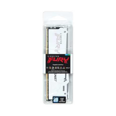 Kingston Fury Beast White RGB XMP 16GB DDR5 6400MT/s CL32 DIMM Gaming Memory Module — Being Shipped