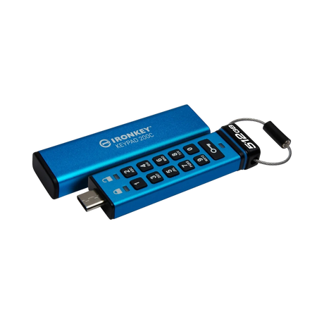 Kingston Ironkey Keypad 200 512GB USB-C Encrypted Flash Drive — Being Shipped