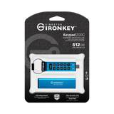 Kingston Ironkey Keypad 200 512GB USB-C Encrypted Flash Drive — Being Shipped