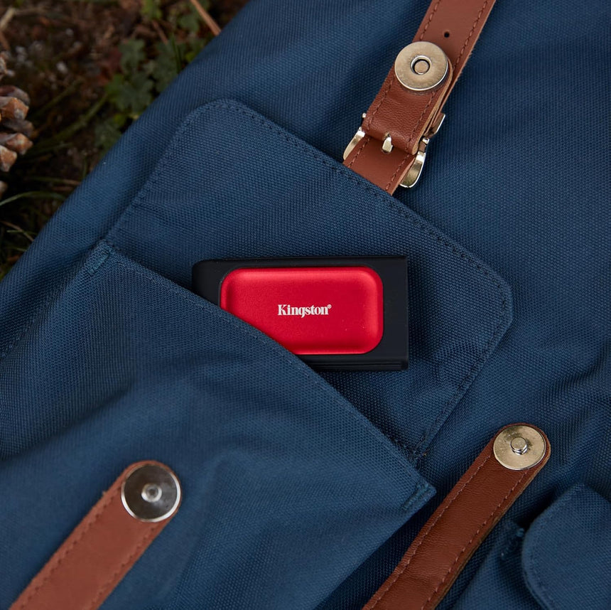 Kingston XS1000R 1TB USB-C 3.2 Gen 2 Pocket External SSD (Red) — Being Shipped