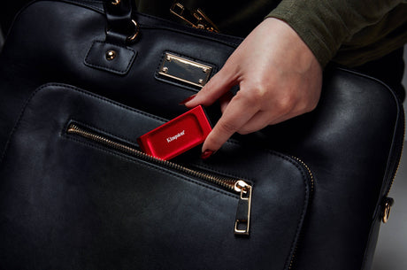 Kingston XS1000R 1TB USB-C 3.2 Gen 2 Pocket External SSD (Red) — Being Shipped