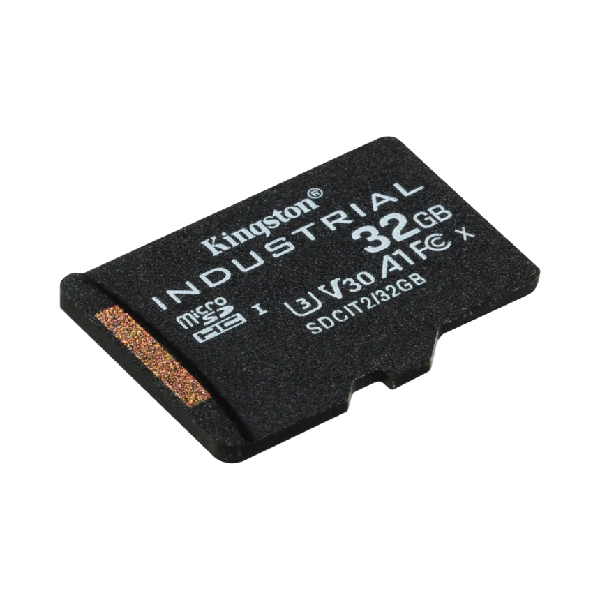 Kingston Industrial microSDHC 32GB C10 A1 pSLC Card with SD Adapter — Being Shipped