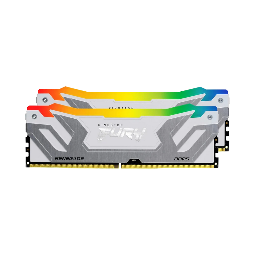 Kingston Fury Renegade RGB White XMP 48GB DDR5 8400MT/s CL40 CUDIMM Gaming Memory Module (2 x 24GB) — Being Shipped