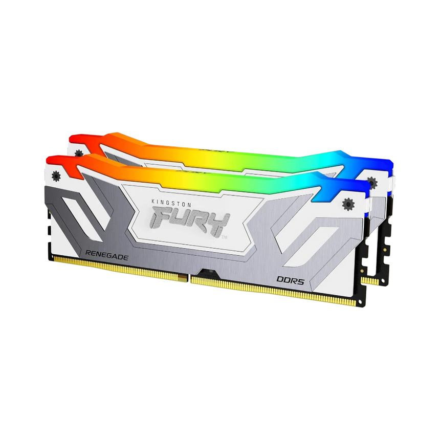 Kingston Fury Renegade RGB White XMP 48GB DDR5 8400MT/s CL40 CUDIMM Gaming Memory Module (2 x 24GB) — Being Shipped