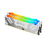 Kingston Fury Renegade White RGB XMP 64GB DDR5 6400MT/s CL32 DIMM Gaming Memory (2 x 32GB) — Being Shipped