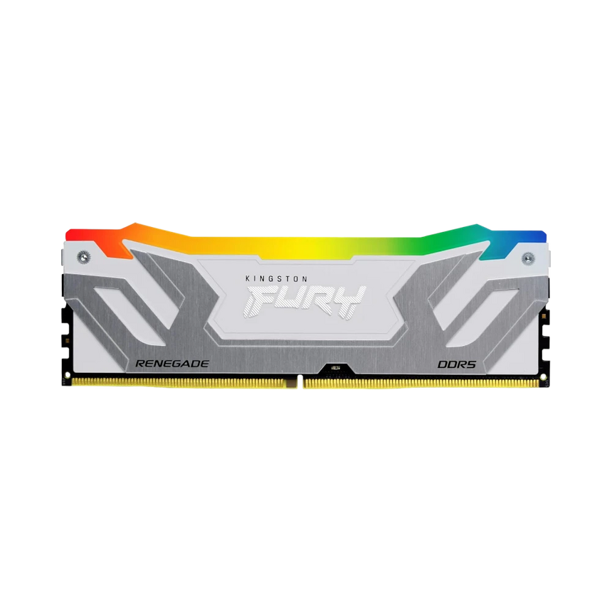 Kingston Fury Renegade RGB White XMP 24GB 8400MT/s DDR5 CL40 CUDIMM Gaming Memory Kit — Being Shipped