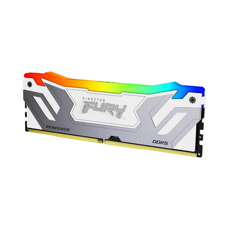 Kingston Fury Renegade RGB White XMP 24GB 8400MT/s DDR5 CL40 CUDIMM Gaming Memory Kit — Being Shipped