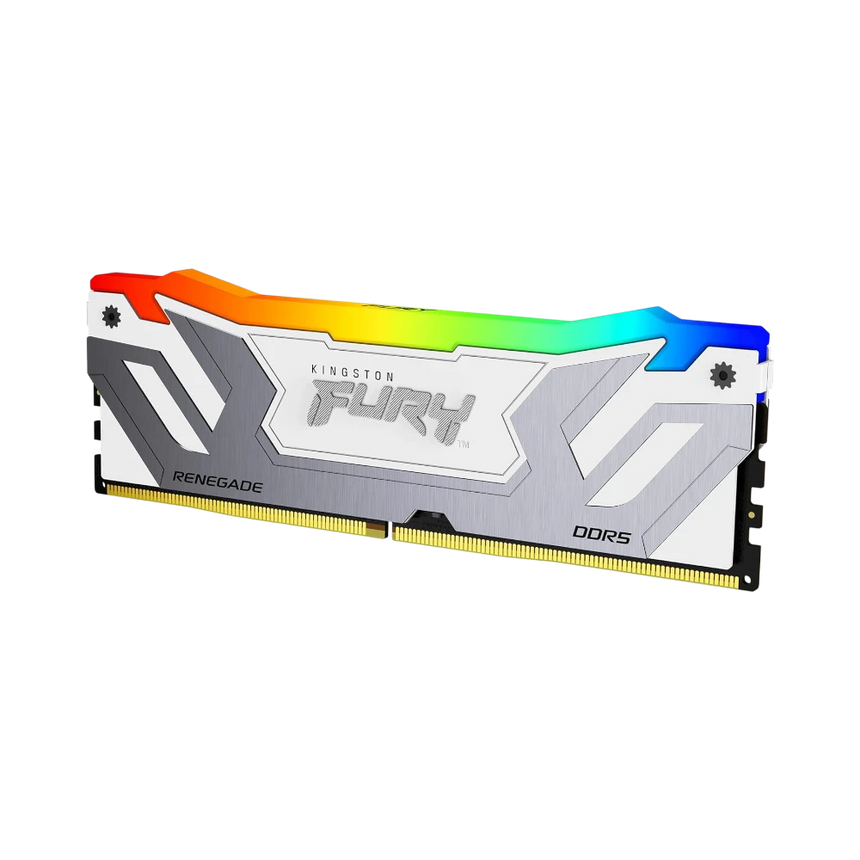 Kingston Fury Renegade RGB White XMP 24GB 8400MT/s DDR5 CL40 CUDIMM Gaming Memory Kit — Being Shipped