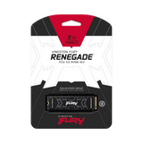 Kingston FURY Renegade 2TB M.2 2280 7300 MB/s PCIe Gen 4.0 NVMe Internal Gaming SSD — Being Shipped