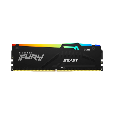 Kingston FURY Beast Black RGB EXPO 16GB DDR5 6400MT/s CL32 Gaming Memory Module — Being Shipped