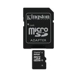 Kingston Digital microSDHC Class 10 UHS-1 32GB 30MB/s Memory Card with SD Adapter — Being Shipped