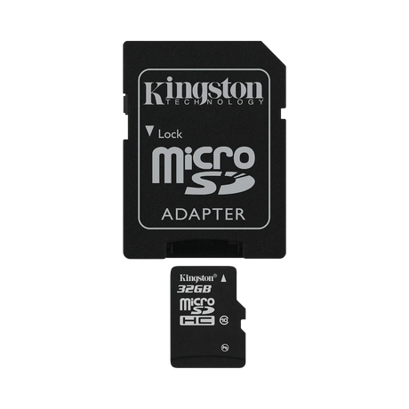 Kingston Digital microSDHC Class 10 UHS-1 32GB 30MB/s Memory Card with SD Adapter — Being Shipped