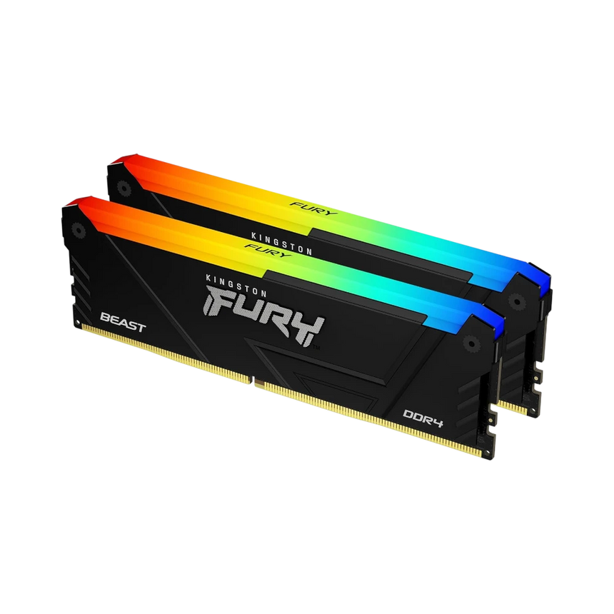 Kingston FURY Beast 32GB DDR4 3600MT/s CL18 Desktop Memory Kit (2 x 16GB) — Being Shipped