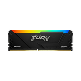 Kingston FURY Beast RGB Black XMP 32GB DDR4 3200MT/s CL16 Gaming Memory Kit (4x8GB) — Being Shipped