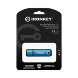 Kingston Ironkey Vault Privacy 50 32GB USB Type-A Flash Drive — Being Shipped