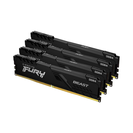Kingston FURY Beast 32GB DDR4 3200MHz CL16 Desktop Memory Kit (4 x 8GB) — Being Shipped