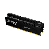Kingston FURY Beast Black 64GB DDR5 5600MT/s CL40 XMP 3.0 Computer Memory Kit (2 x 32GB) — Being Shipped