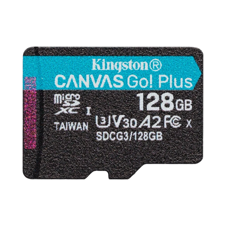 Kingston Canvas Go! Plus 128GB 170MB/s UHS-I microSDXC Memory Card — Being Shipped