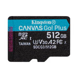 Kingston Canvas Go! Plus 512GB UHS-I microSDXC Memory Card — Being Shipped