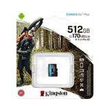 Kingston Canvas Go! Plus 512GB UHS-I microSDXC Memory Card — Being Shipped