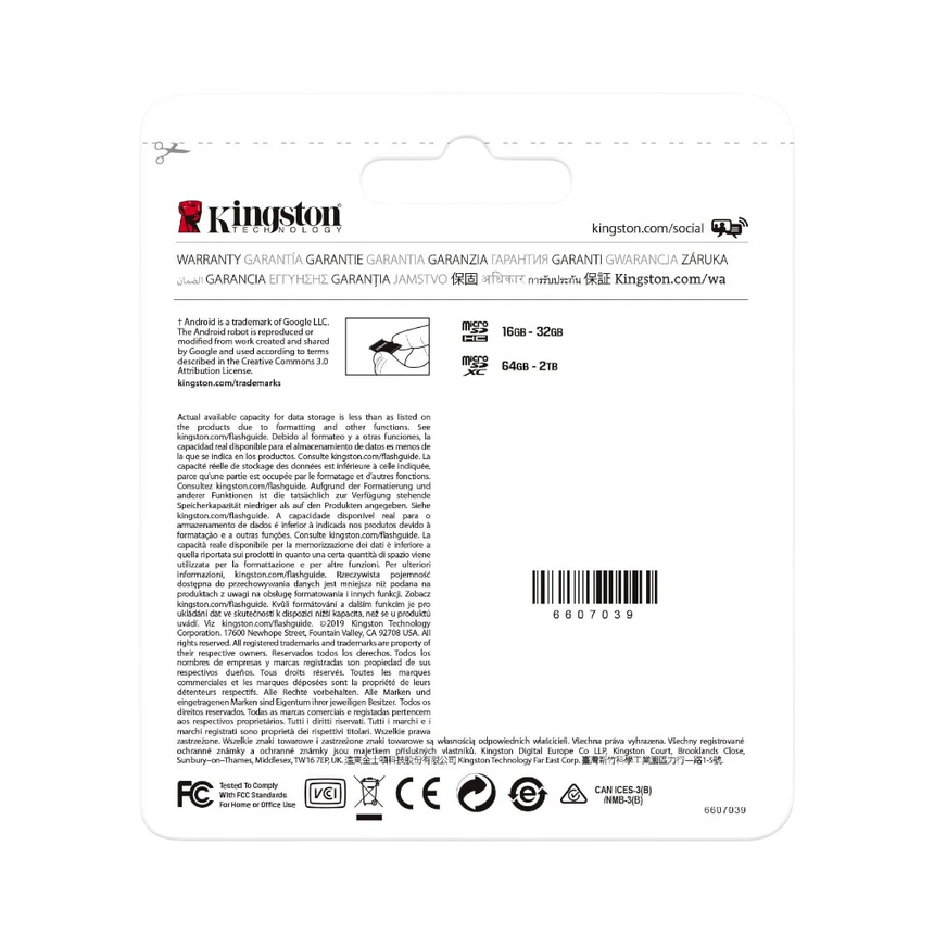 Kingston Canvas Go! Plus 512GB UHS-I microSDXC Memory Card — Being Shipped