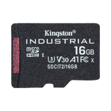 Kingston Industrial UHS-I 16GB microSDHC Memory Card with SD Adapter — Being Shipped