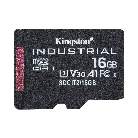 Kingston Industrial UHS-I 16GB microSDHC Memory Card with SD Adapter — Being Shipped