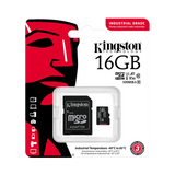Kingston Industrial UHS-I 16GB microSDHC Memory Card with SD Adapter — Being Shipped