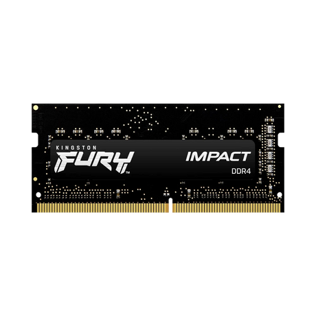 Kingston FURY Impact Black PnP 16GB DDR4 3200MT/s CL20 Laptop Memory Module — Being Shipped