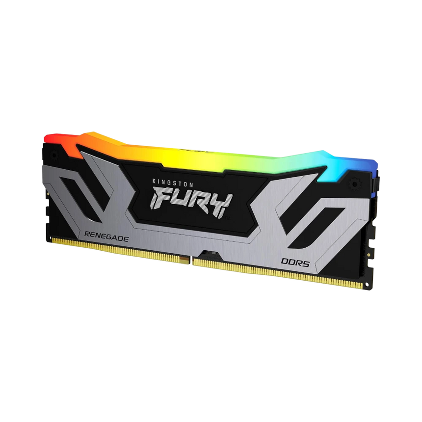 Kingston Fury Renegade RGB Silver XMP 24GB DDR5 8400MT/s CL40 CUDIMM Gaming Memory Module — Being Shipped