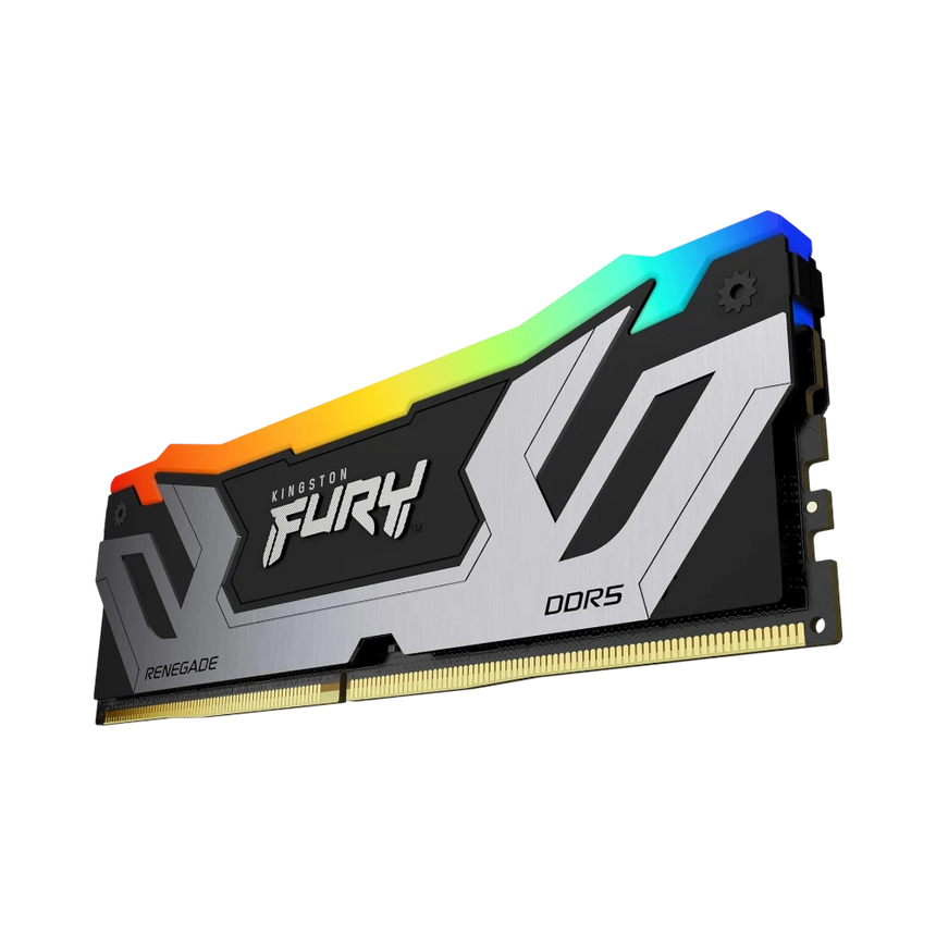Kingston Fury Renegade RGB Silver XMP 24GB DDR5 8400MT/s CL40 CUDIMM Gaming Memory Module — Being Shipped
