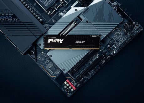 Kingston FURY Beast Black XMP 64GB DDR5 6000MT/s CL30 DIMM Gaming Memory Kit (2 x 32GB) — Being Shipped