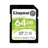 Kingston Canvas Select Plus 64GB 100MB/s SDXC Memory Card — Being Shipped