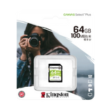 Kingston Canvas Select Plus 64GB 100MB/s SDXC Memory Card — Being Shipped