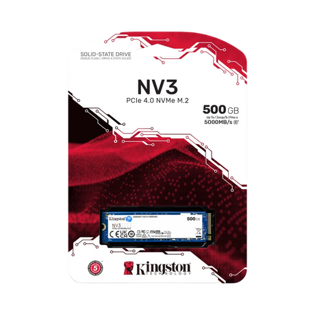 Kingston 500GB M.2 2280 NV3 NVMe PCIe 4.0 SSD — Being Shipped