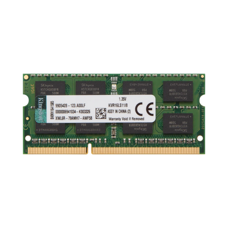 Kingston 8GB DDR3 1600MT/s Non-ECC Unbuffered SODIMM Memory Module — Being Shipped