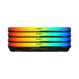 Kingston FURY Beast RGB 128GB 3600MT/s DDR4 CL18 Desktop Memory Kit (4 x 32GB) — Being Shipped