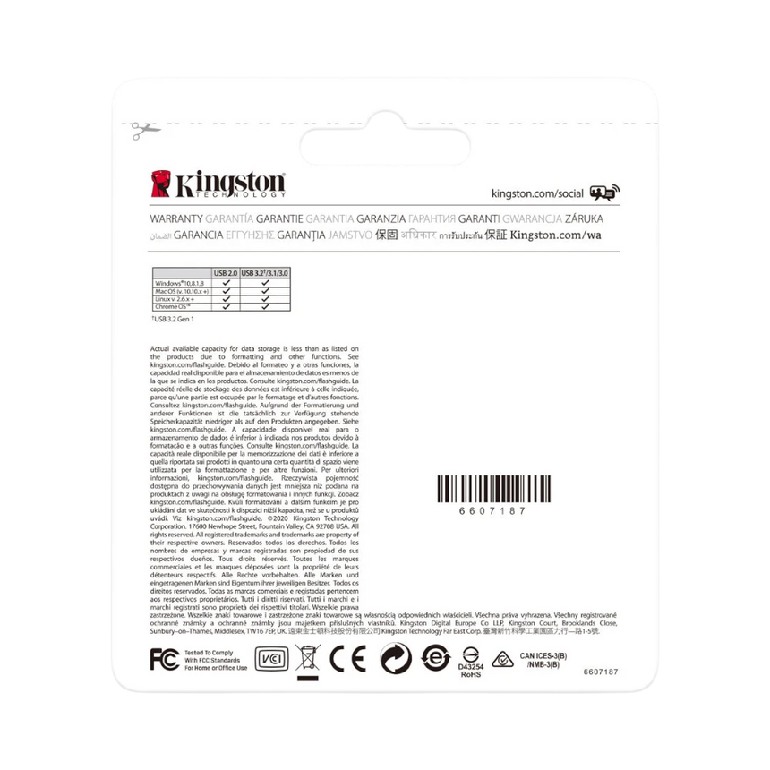 Kingston DataTraveler Exodia 32GB USB 3.2 Gen 1 Type-A Flash Drive — Being Shipped