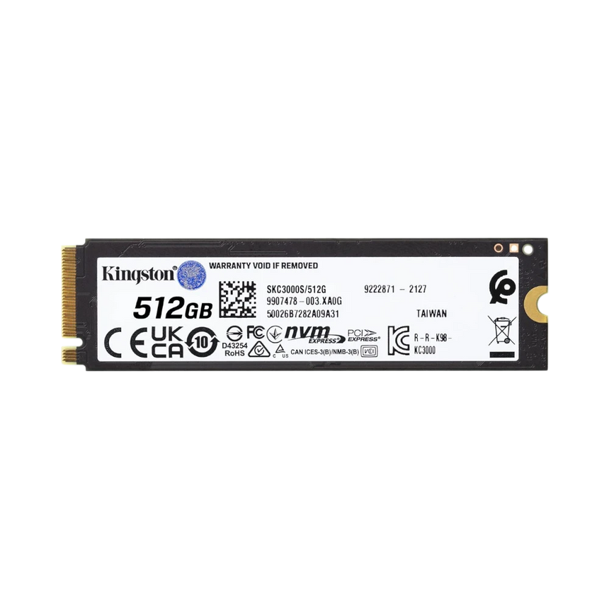 Kingston KC3000 512GB M.2 2280 PCIe 4.0 NVMe SSD — Being Shipped