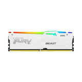 Kingston Fury Beast White RGB XMP 32GB DDR5 6000MT/s CL30 Desktop Gaming Memory Module — Being Shipped